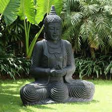 Lotus sculpture buddhist & hindu statues. Black Stone Buddha Statue Arun Sculptors Architects Id 15208609030