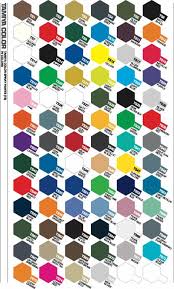 Tamiya Spray Paint Chart Tamiya Spray Paint Paint Charts