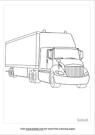 These free, printable summer coloring pages are a great activity the kids can do this summer when it. Diesel Dual Trailer Truck Coloring Pages Free Vehicles Coloring Pages Kidadl