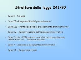 241/90 la mancata emanazione del provvedimento nei termini costituisce elemento di valutazione della responsabilità dirigenziale. Legge N 241 Nuove Norme In Materia Di Procedimento Amministrativo E Di Diritto Di Accesso Ai Documenti Amministrativi Legge N Ppt Scaricare