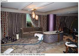 View From Foyer Of Room 32 135 Towards The Sitting Area Courtesy Lvmpd Mandalay Bay Hotel Hotels Room Mandalay Bay