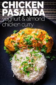 Mild Indian Chicken Pasanda Curry Recipe Curry Recipes Indian Dinner Recipes Chicken Dinner Recipes