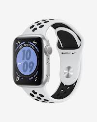 Apple Watch Nike Series 5 Gps With Nike Sport Band 40mm Silver Aluminum Case