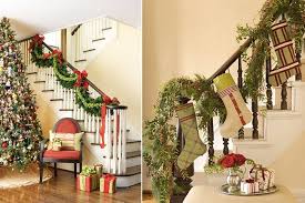 Como Decorar Una Escalera Para Navidad Escalera De Navidad Decoracion Navidad Como Decorar Mi Casa