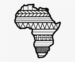 Africa south africa flag glossy. Download Close Black And White Africa Clipart Png Image For Free Search More Creative Png Resources With No Back Africa Art Design Africa Outline Africa Art