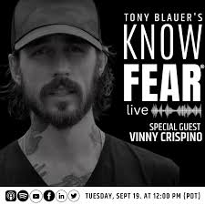 Vinny Crispino will join me