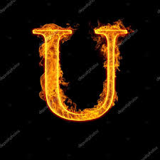 In this lesson you can listen to the german alphabet. Fire Alphabet Letter U Stock Photo By C Cookelma 33713141