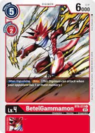 BetelGammamon - New Awakening - Digimon Card Game