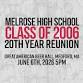 Melrose High School Class of 2006 20th Year Reunion
