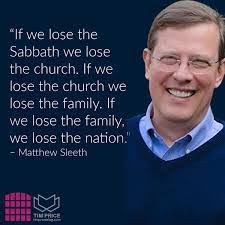 Matthew Sleeth's Instagram, Twitter & Facebook