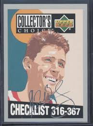 1994-95 Collector's Choice #419 Shawn Bradley Silver Signature Checklist  316-367