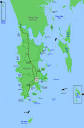 Phuket - Map of Islands Around Phuket