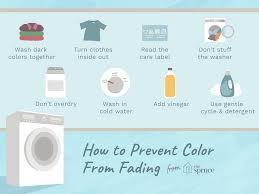 Cold water is fine for most clothes and other items that you can safely put in the washing machine. Top Tips To Prevent Colors From Fading