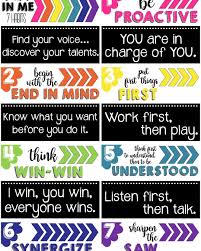 Check spelling or type a new query. Kearsonsclassroom On Instagram Leader In Me 7 Habits Classroom Posters I Made For A Second Grade Classroom The Full Post For These Posters Is At Kearsonscla