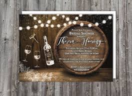 Pin By Mathis Designs Artist On Jill S 50th Bday In 2020 Wine Themed Bridal Shower Invitations Wine Tasting Bridal Shower Invitations Rustic Bridal Shower Invitations