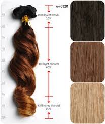 Three Tone Human Ombre Extensions For Cute Hairstyles New Year 2014 Looks Hair Color Chart Ombre Hair Extensions Brown Hair Color Chart