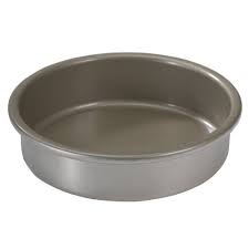 Amazon Com Nordic Ware Naturals Non Stick Round Cake Pan 8 Inch Kitchen Dining Round Cake Pans Cake Pans Nordic Ware