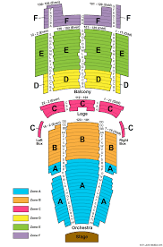 New Jersey State Theatre Seating Chart 2019