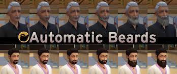 Hallowsims storm/locs & jumbo box braids: Mod The Sims Automatic Beards V4 5