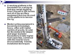 The process took 1 week. Piling Foundation Specialists Federation Ppt Video Online Download