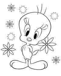 Show your kids a fun way to learn the abcs with alphabet printables they can color. Free Printable Tweety Bird Coloring Pages For Kids Bird Coloring Pages Cartoon Coloring Pages Tweety Bird Drawing