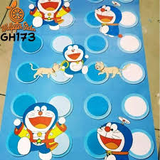 Di atas merupakan beberapa jenis gambar ikan kartun lucu yang sobat cari berdasarkan nama ikan tersebut. Jual Wallpaper Sticker Dinding Kamar Anak Kartun Doraemon Bulat 10 M X 45 Cm Online April 2021 Blibli