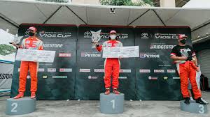 Siblings rolf, cherry, 12 and jenny ann aquino, who were traversing the same road aboard their own motorcycle, stopped to help and placed the. 2021 Toyota Gazoo Racing Vios Cup First Leg Winners Results