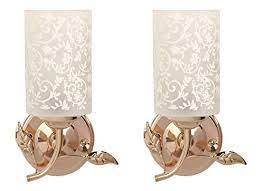 Check spelling or type a new query. Buy Somil Sconce Wall Lamp With Glass Shade And Golden Fitting White 7 Watt Set Of 2 Online At Low Prices In India Somil Sconce Wall Lamp With Glass Shade And