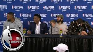 The utah jazz found a point guard who will make derrick favors and rudy gobert thrive. Full Derrick Favors Donovan Mitchell Ricky Rubio And Rudy Gobert Bust Out Laughing Nba On Espn Youtube