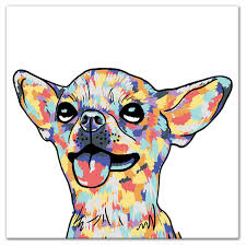 It's easy to add photos from your phone, computer, facebook, or google photos. Watercolor Chihuahua Wall Art Contemporary Prints And Posters By Designs Direct Houzz