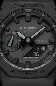 All settings are clearly explained and understandable. Men S Minimalist Watch Ga2100 1a1 Black Carbon Fiber G Shock