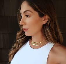Oval Link Necklace, Gold-plated Curb Chain Necklace, Gold Chain Choker,  Gold Chunky Chain Necklace, Minimalist Jewelry, Cuban Link Necklace