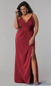Faviana Plus Size Formal Prom Dress In Dusty Pink Plus Size Long Dresses Formal Dresses Prom Plus Size Wedding Dresses With Sleeves