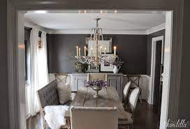 Kendall Charcoal In Our Dining Room