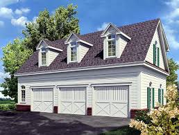 They are also very popular as detached garage designs. Garage Plan 80250 3 Car Garage Apartment Cottage Style