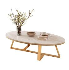Wohnling couchtisch riva 120x45x60 cm metall holz sofatisch schwarz. Ovale Couchtischplatte Aus Marmor Gold Schwarz Couchtische Dekorieren Couchtisch Marmor Couchtisch Design