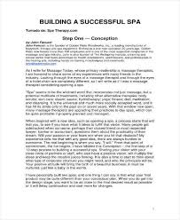 Massage Business Plan Template Free Best Of 6 Massage Therapy Business Plan Templat Massage Therapy Business Business Plan Template Free Business Plan Template