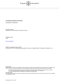 Download file kitab syamsul maarif kubro pdf gratis عنوان الكتاب : Tilburg University Contesting Religious Authority Sunarwoto Sunarwoto