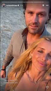 Louise Redknapp looks loved-up with boyfriend Drew Michael during romantic  holiday