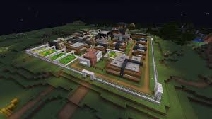 This style takes advantage of unique shapes, glass, and white tones with a bit of added color. Modern Minecraft 1 14 Village U Forkky S City Blueprint Album On Imgur
