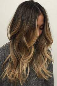 Blonde highlights on brown hair. Dark Brown Hair With Caramel Blonde Highlights Brownhairbalayage Brown Hair With Blonde Highlights Hair Styles Hair Color Balayage