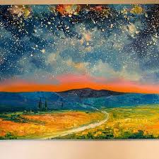 Landscape Painting Canvas Painting Canvas Wall Art Large Etsy In 2020 Oil Painting Landscape Large Painting Large Canvas Painting