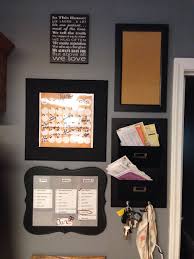 My Command Center Monthly Calendar Cleaning List Bills Organizer Key Holder Cork Board For Invites And Re Getting Organized Bill Organization Organization