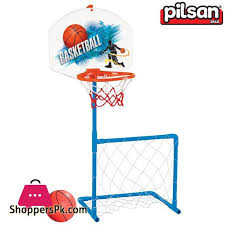 Buy Pilsan 2 In 1 Basket Football Set Turkey Made 03 392 At Best Price In Pakistan In 2020 Football 2 In Basket