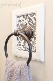One way to join practical storage and beautiful decoration is to add more towel bars and rings to your bathroom. 10 Clever Diy Towel Racks The Budget Decorator