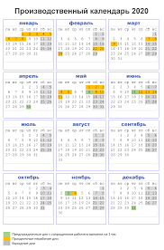 Праздничные выходные дни в 2021 году. Proizvodstvennyj Kalendar 2020 S Prazdnikami I Vyhodnymi