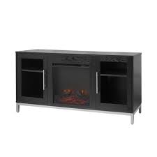 Now any room can be a cozy haven with the fireplace console. Lainey Fireplace Tv Stand For Tvs Up To 65 Black Versanora Target