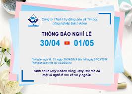 Trong khi đó, đến thời điểm này, các bến xe lớn ở hà nội như giáp bát, nước ngầm, mỹ đình, gia lâm. Thong Bao Nghá»‰ Lá»… 30 4 1 5 NÄƒm 2019 Bkaii