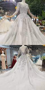 Maybe you would like to learn more about one of these? Fashion Silver Brautkleider Mit Armel Spitze Hochzeitskleider A Linie Online Brautkleid Hochzeitskleid Braut