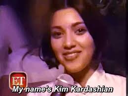 Kim kardashian isn't pleased with the supreme court. Kim Kardashian Jung Jeune Gif Find On Gifer